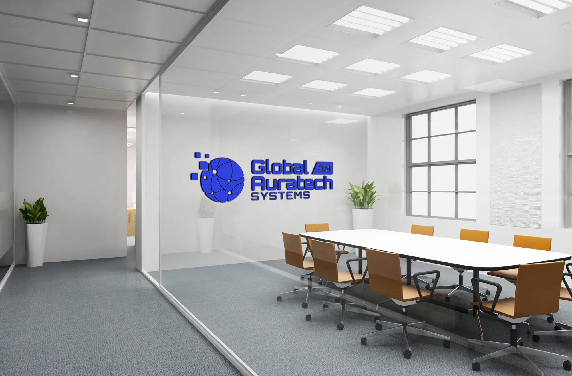 Global-auratech Office Logo