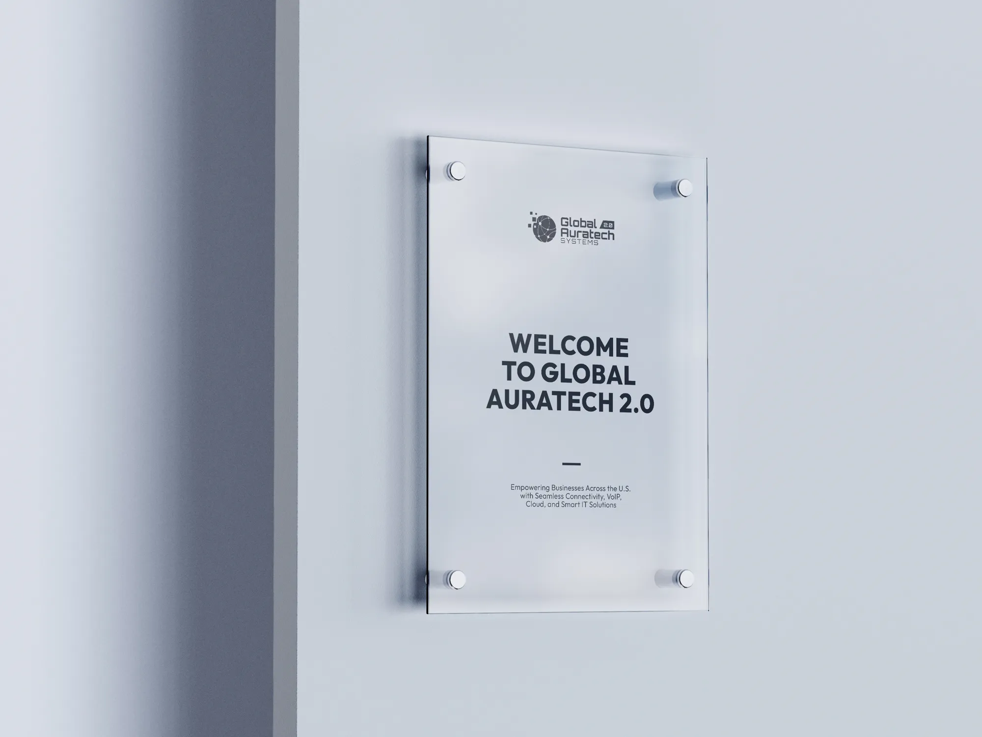 Global-auratech Glass Sign