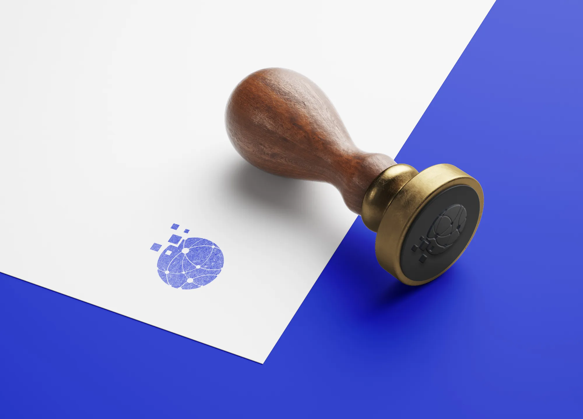 Global-auratech Wooden Stamp