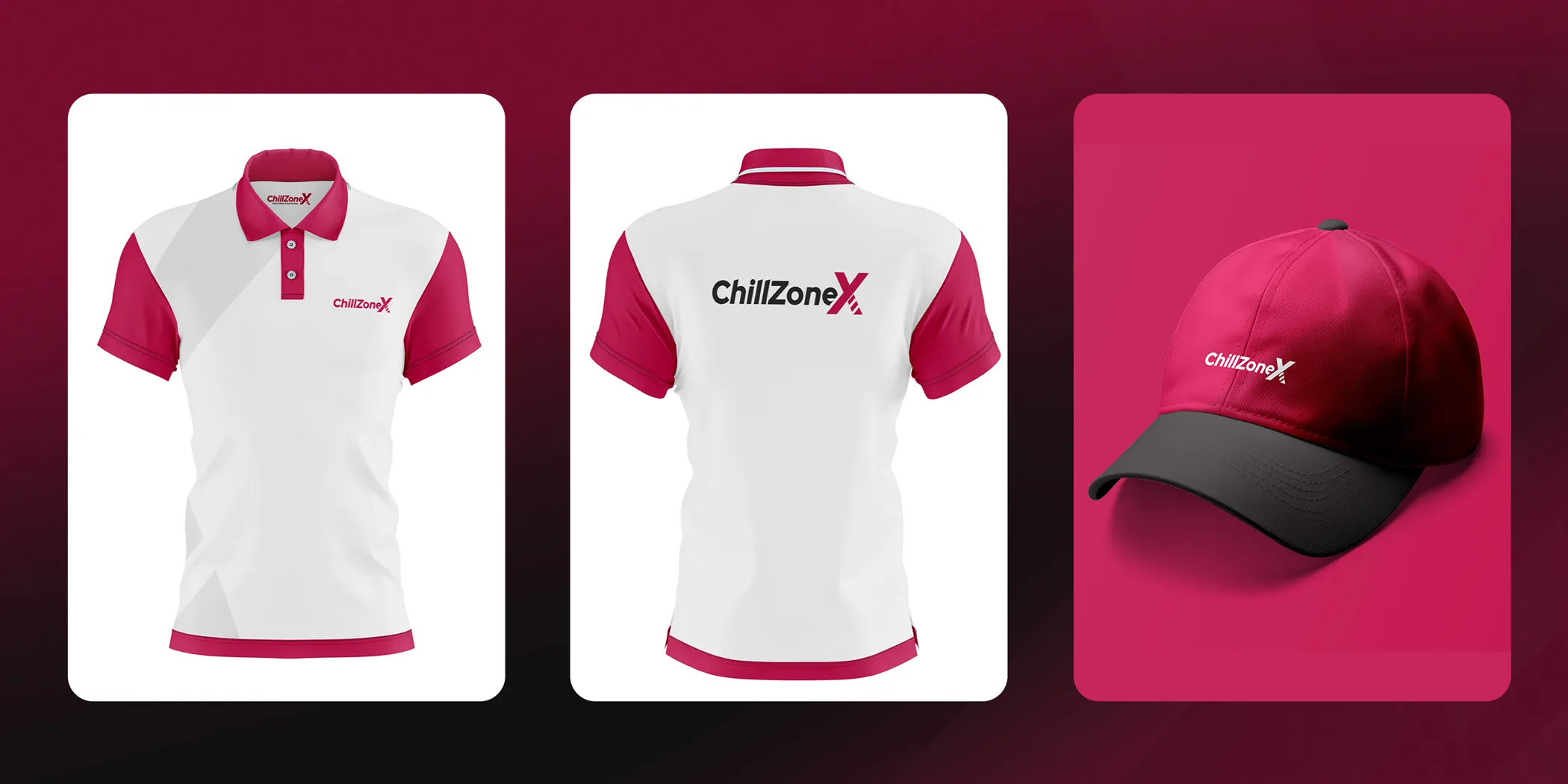 ChillzoneX T shirt and cap