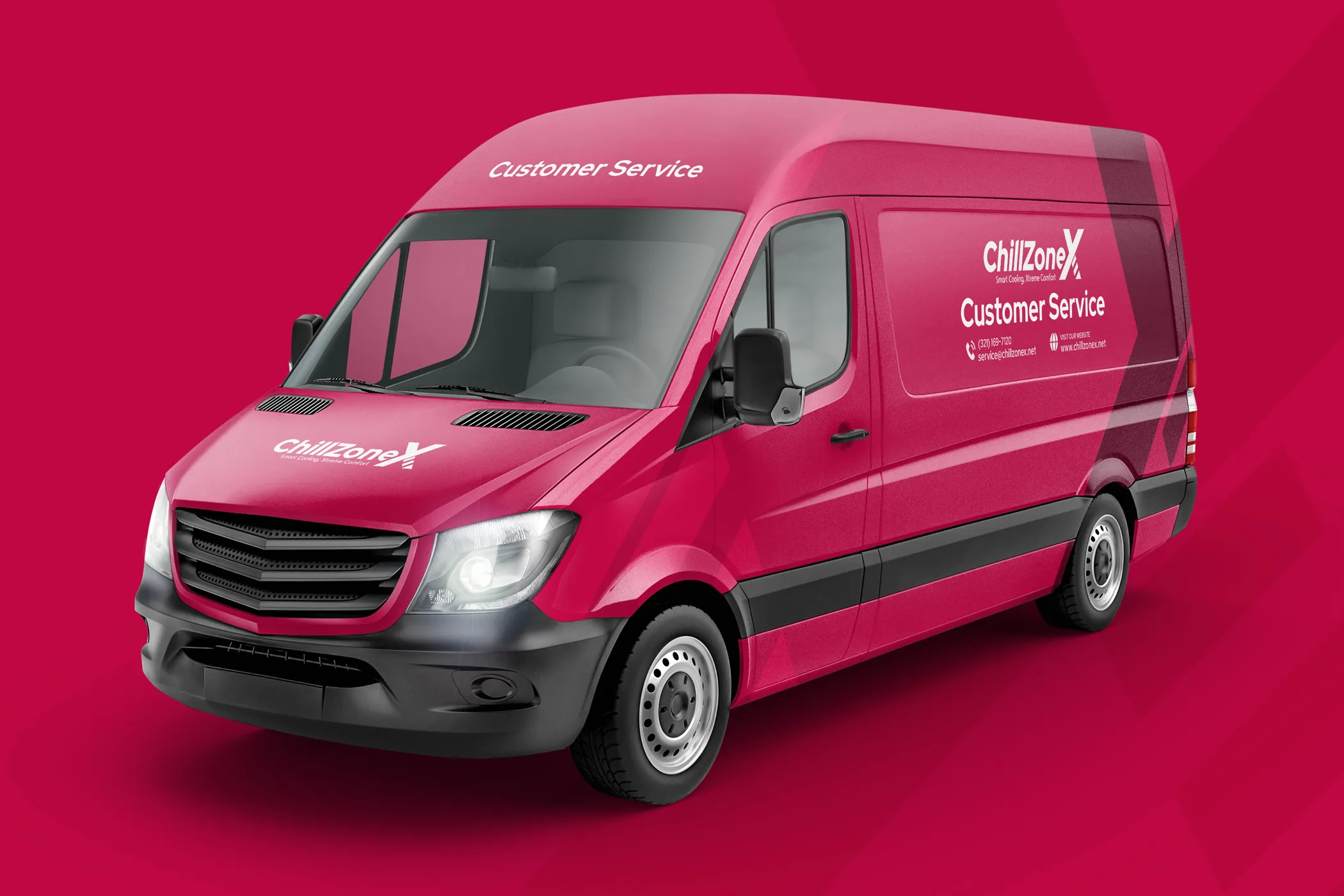 ChillzoneX-Branding Van
