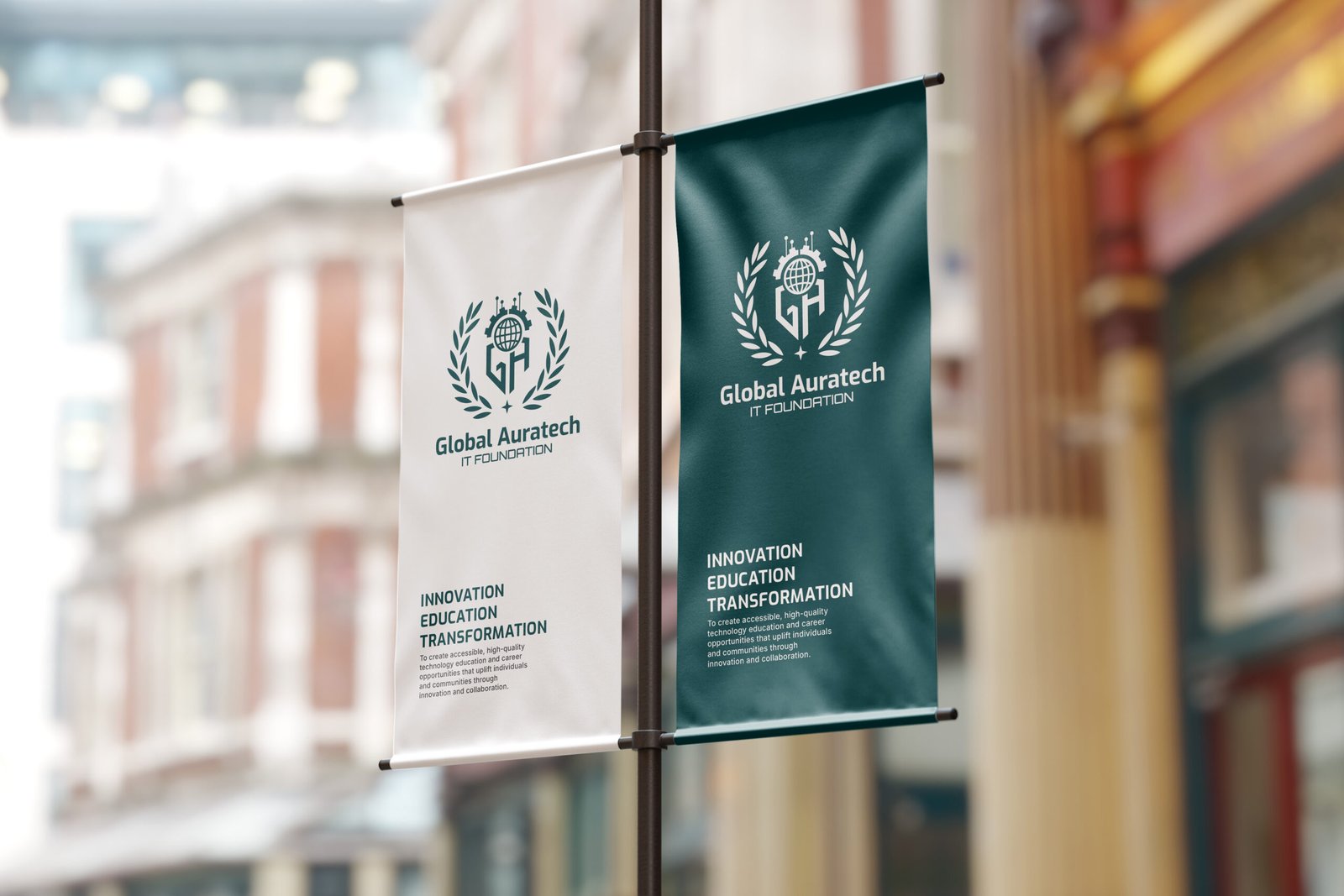 Global-auratech flags